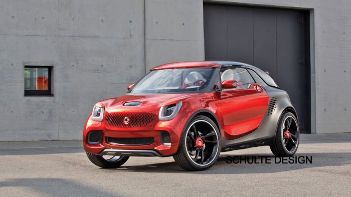 H Mercedes-Benz θα δώσει τελικά σάρκα και οστά στα σχέδια της για ένα smart SUV/crossover (αποκλειστική-ηλεκτρονικά επεξεργασμένη εικόνα).