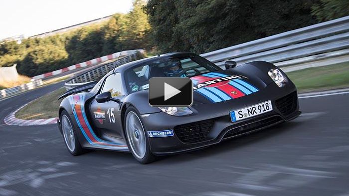 Η Porsche 918 Spyder έσπασε το ρεκόρ στο γύρο της «πράσινης κόλασης» που είχε μέχρι τώρα μοντέλο παραγωγής.