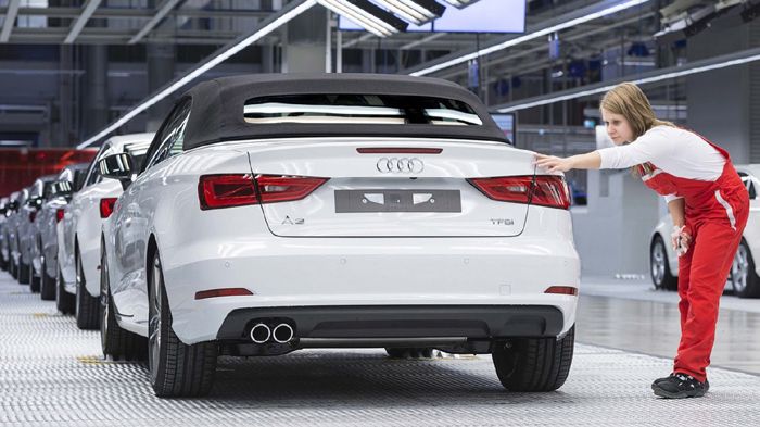 To νέο Audi A3 cabriolet θα φέρει 2 βενζινοκινητήρες και δύο πετρελαιοκίνητα μοτέρ, ενώ η έκδοση S3 θα εφοδιαστεί με ένα 2,0 λτ. TSI βενζινοκίνητο μοτ