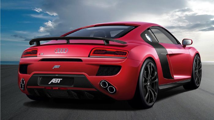 Το Audi R8 της ABT εφοδιάζεται με τον ατμοσφαιρικό V10 κινητήρα των 5.2 λτ., ο οποίος πλέον αποδίδει 600 ίππους και 550 Nm ροπής.