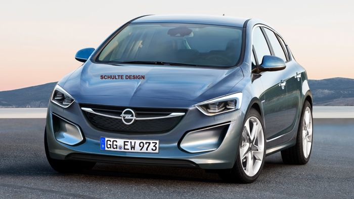 Στην αποκλειστική, κατασκοπευτική, ηλεκτρονικά επεξεργασμένη εικόνα διακρίνουμε τη νέα γενιά του Opel Astra με καινούργια σχεδιαστικά στοιχεία που δημ
