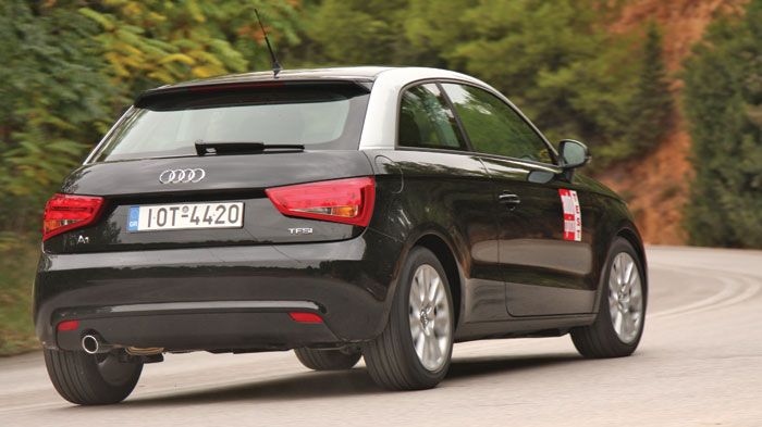 Η τιμή του Audi Α1 1,4 TFSI με χειροκίνητο κιβώτιο, ξεκινά κάτω από το ψυχολογικό όριο των 
20.000 ευρώ.