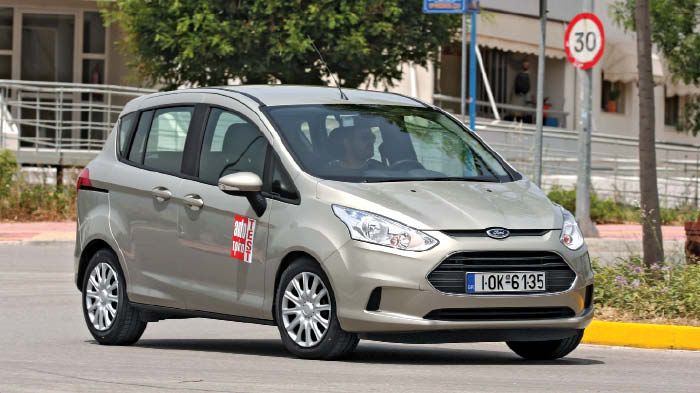 Το Ford B-Max  σε προδιαθέτει να το οδηγήσεις πιο γρήγορα από ότι ίσως αρμόζει στον οικογενειακό του χαρακτήρα