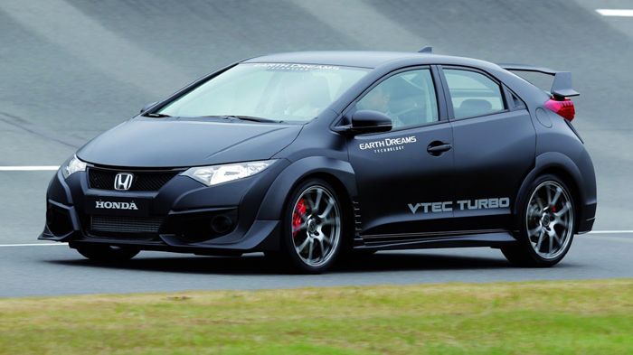 Το νέο Honda Civic Type R… κόβει βόλτες σε πίστες, ενώ αναμένεται να λανσαριστεί το 2015 με έναν νέο 2λιτρο VTEC βενζινοκινητήρα που θα αποδίδει