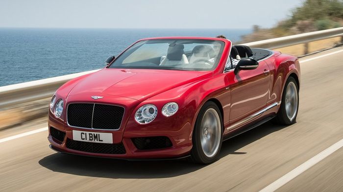 H cabrio έκδοση της Bentley Continental GT V8 S έχει 10,9 λτ./100 χλμ. μέση κατανάλωση και 254 γρ./χλμ. εκπομπές CO2.