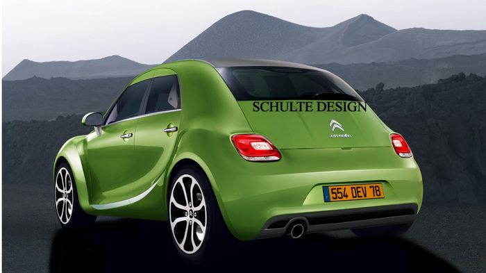 Το νέο Citroen DS2 (αποκλειστική-ηλεκτρονικά επεξεργασμένη φωτογραφία), πέραν των επιρροών από το πρωτότυπο REVOLTe, θα βασίζεται στο Peugeot 208.