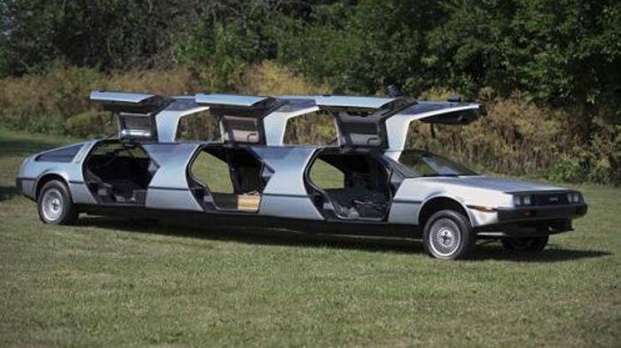 Ένα DeLorean με τις πόρτες να ανοίγουν προς τα πάνω, είναι… η καλύτερη ιδέα για μια 6θυρη λιμουζίνα.