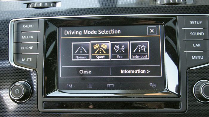 Με το Σύστημα Driving Profile, ο οδηγός έχει 4 επιλογές από Eco έως Sport, αλλάζοντας τις ρυθμίσεις σε γκάζι, τιμόνι, κιβώτιο και ESP-XDS.