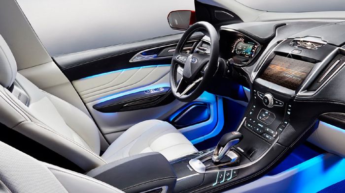 Το νέο Ford Edge Concept, όταν βγει στην παραγωγή, θα διαθέτει και σύστημα αυτόματου παρκαρίσματος και δεν θα χρειάζεται να επέμβει καθόλου ο οδηγός.