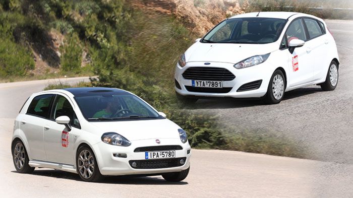 Mε εξαιρετικά χαμηλή κατανάλωση, σημαντικές εκπτώσεις και συνδυασμό άνεσης, ασφάλειας και τεχνολογίας, τα πετρελαιοκίνητα Fiat Punto και Ford Fiesta, 