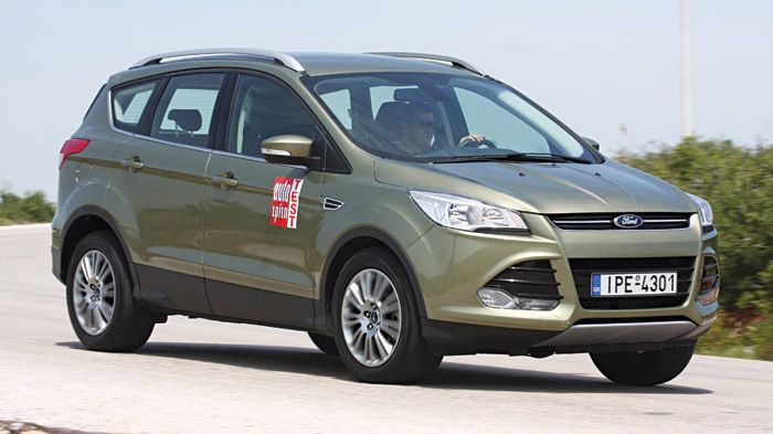 Με τη σιγουριά που προσφέρει η τετρακίνηση, σε συνδυασμό με το ακριβές μπροστινό σύστημα και το «σωστό» ηλεκτρικό τιμόνι, το Ford Kuga σου επιτρέπει ν