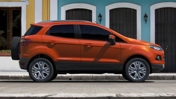 Tο EcoSport έχει μήκος 4,24 μέτρα.