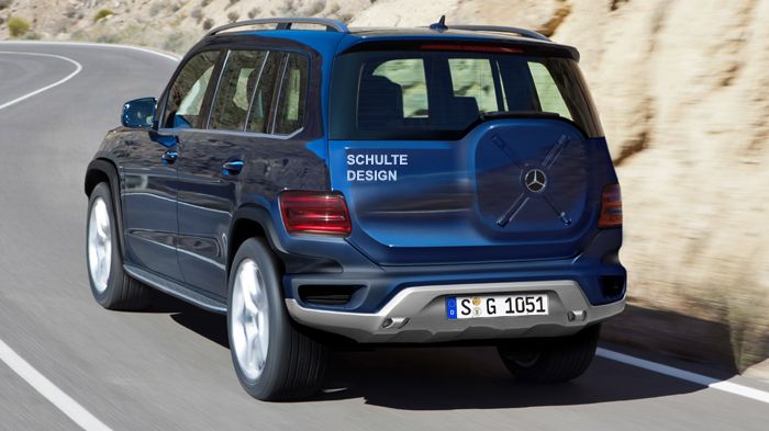 Το νέο SUV της Mercedes αναμένεται να χρησιμοποιήσει τους 4κύλινδρους κινητήρες βενζίνης και πετρελαίου της Α-Class. (Εδώ κατασκοπευτική, αποκλειστική