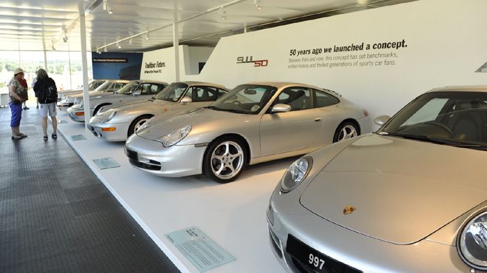 Η 50χρονη 911 της Porsche είναι το «τιμώμενο πρόσωπο» και μαζί με παλιότερες εκδόσεις της, θα τις δουν από κοντά οι τυχεροί θεατές του Goodwood, μέχρι