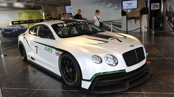 H Bentley έφερε την Continental GT3 στο φεστιβάλ ταχύτητας του Goodwood.