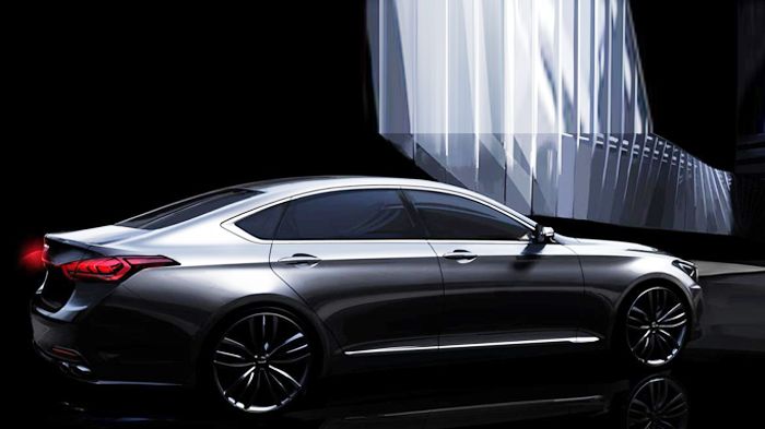 Η μεγάλη λιμουζίνα της Hyundai θα φέρει τους κινητήρες V6 3,8 λτ και V8 5,0 λτ., που θα συνδυάζονται με πισωκίνητη ώθηση ή προαιρετικά με σύστημα 4κίν