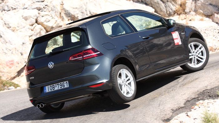 Το Golf GTD κρύβει καλά τον hardcore οδηγικό του χαρακτήρα, ενώ μπορεί να στρίψει πολύ πιο γρήγορα από οποιοδήποτε άλλο diesel της σειράς.