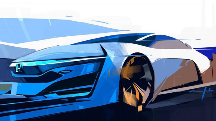 Μια teaser εικόνα της Honda, μας προϊδεάζει για το νέο concept FCEV, που θα δούμε στο Λος Αντζελες και θα είναι ένα coupe ηλεκτρικό μοντέλο με κυψέλες