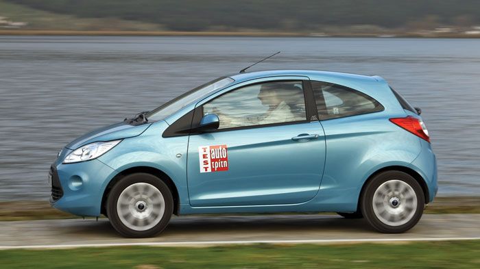 Ευχάριστο όταν ανεβαίνουν οι οδηγικοί ρυθμοί είναι το Ford Ka και ευέλικτο μέσα στην πόλη.