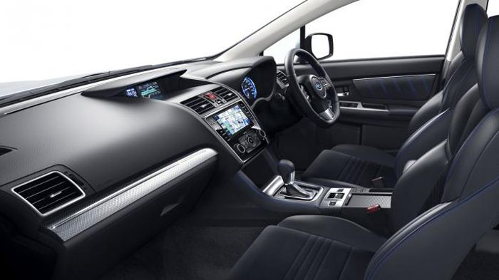 Το εσωτερικό του concept Levorg χαρακτηρίζεται από άνεση, πολυχρηστικότητα και πλούσιο εξοπλισμό υποβοήθησης οδήγησης.