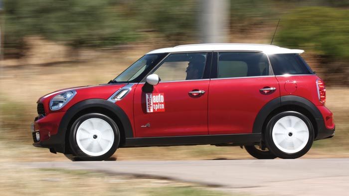 Φλογερές επιδόσεις εμφανίζει το Countryman Cooper S ALL4.