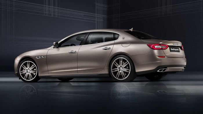 H πρωτότυπη Quattroporte Ermenegildo Zegna Limited Edition, θα βγει στην παραγωγή σε περιορισμένη έκδοση και θα λανσαριστεί αρχές του 2014.