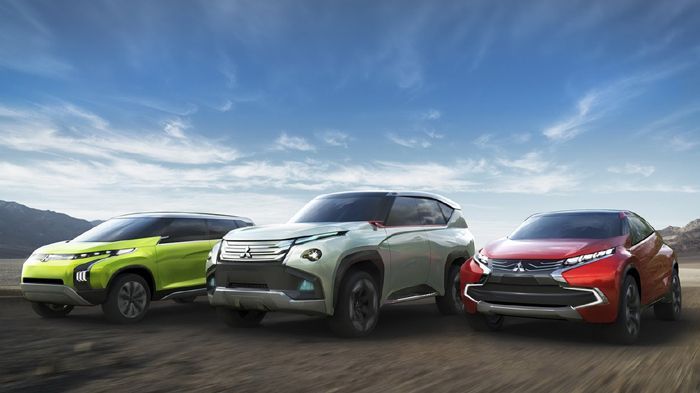 Τρία νέα πρωτότυπα crossover από τη Mitsubishi θα παρουσιαστούν στο Τόκιο.