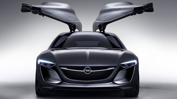 Η Opel θα παρουσιάσει πιθανώς στην Έκθεση της Φρανκφούρτης το πρωτότυπο Monza, με τη φουτουριστική σχεδίαση και την καινοτόμο τεχνολογία στο εσωτερικό
