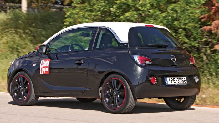 Ευχάριστο και διασκεδαστικό, το Opel ADAM αποκαλύπτει στις στροφές ένα σπορτίφ χαρακτήρα.