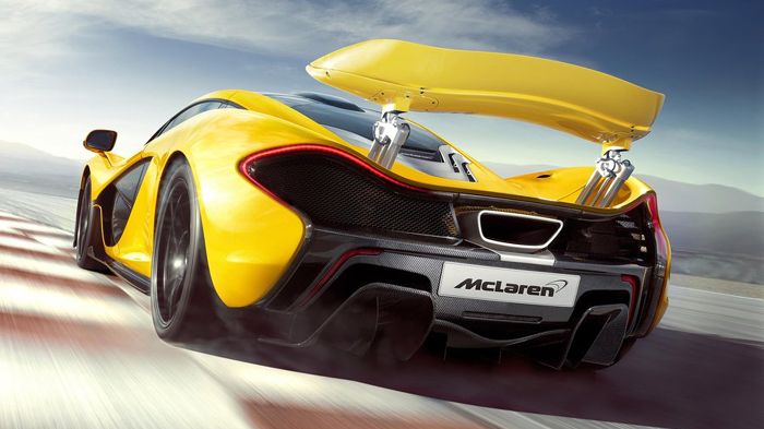 Η McLaren P13 θα τροφοδοτείται από τον διπλό turbo 3,8 λτ. V8, που για την περίσταση θα παράγει 444 ίππους (εδώ εικονίζεται η P1).
