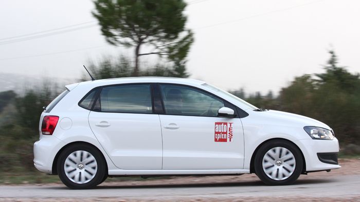Εξωτερικό το πετρελαιοκίνητο Polo δεν διαφέρει από τις βενζινοκίνητες εκδόσεις.
