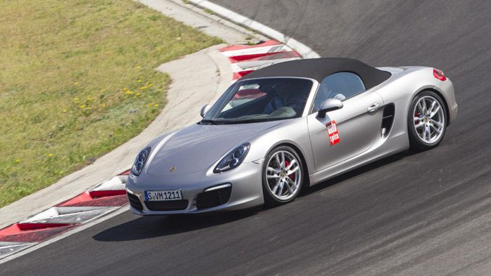 Στο Hungaroring και η Porsche Boxster S, η οποία μας απέδειξε ότι όσο… μπόι της λείπει, τόσο πιο απολαυστική είναι η οδήγησή της σε ρυθμούς πίστ