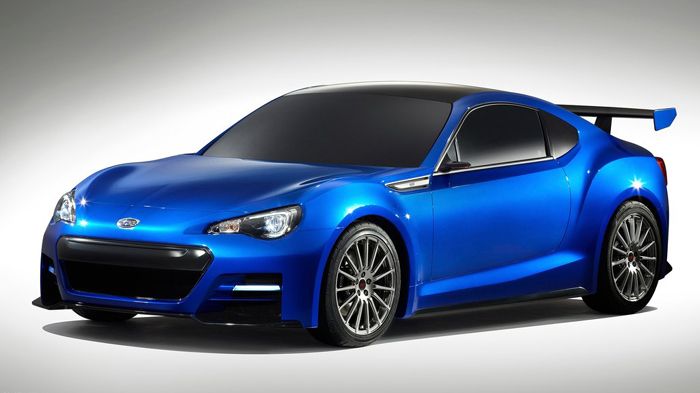 H έκδοση BRZ STI (εδώ εικονίζεται το πρωτότυπο) θα «φέρει» αεροδυναμικό κιτ με νέο σπόιλερ μπροστά κι ανανεωμένη μάσκα, 18άρες ζάντες αλουμινίου και μ