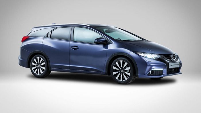 Η Honda δημοσιοποίησε τις πρώτες φωτογραφίες του Civic Tourer, πριν από το ντεμπούτο του στη Φρανκφούρτη, το οποίο βρίσκεται πολύ κοντά στο πρωτότυπο 