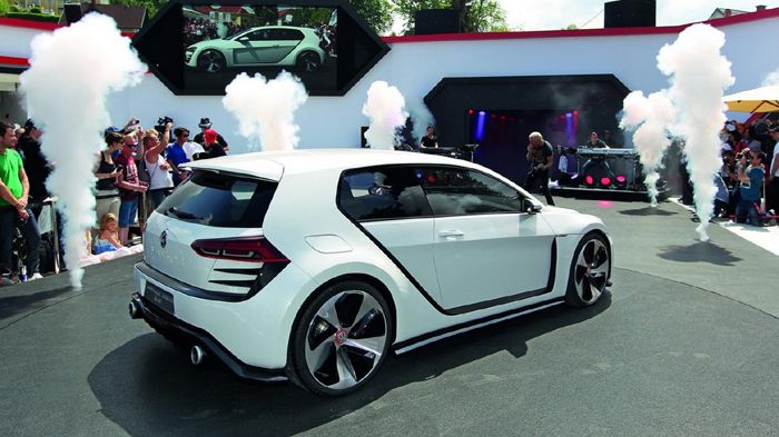 Οι πρώτες φωτογραφίες του Golf Design Vision GTI, επαληθεύουν την εντυπωσιακή σχεδίαση του μοντέλου και δείχνουν το μέλλον.