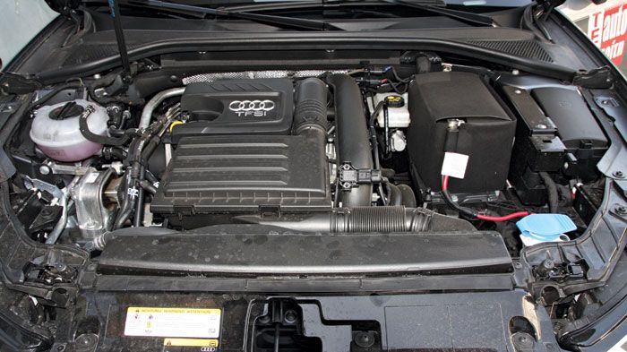 Ο 1,4 TFSI  κινητήρας έχει turbo, άμεσο ψεκασμό, προσφέρει δυναμικές επιδόσεις και έχει πολύ ομαλή απόδοση της δύναμης. 
