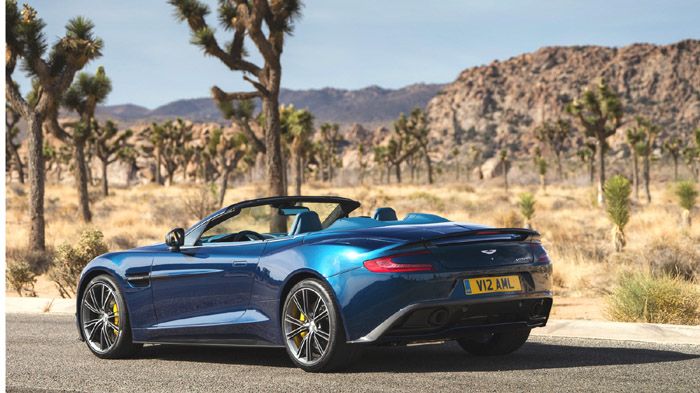 Η υπεράνω πάσης αισθητικής σχεδίαση της Vanquish Volante, ακολουθεί πιστά την φιλοσοφία της Aston Martin.