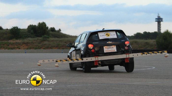 Ο EuroNCAP επιβράβευσε το Aveo στο κομμάτι των ηλεκτρονικών συστημάτων ασφάλειας.