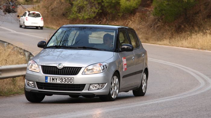Η Skoda Fabia διαθέτει μαλακές σχετικά ρυθμίσεις στην ανάρτηση στοχεύοντας στην άνεση.