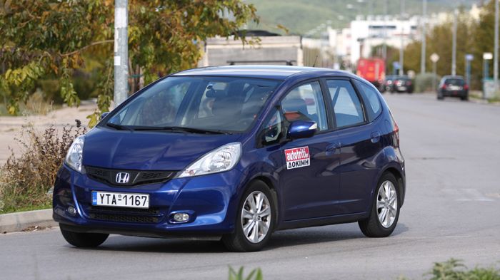 Το Honda Jazz παρουσιάζει πολύ καλά επίπεδα άνεσης.