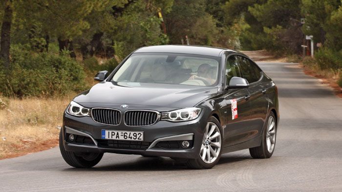 Η BMW 3 GT αποδεικνύεται πολύ πιο σπορτίφ από άλλα μοντέλα
αντίστοιχου μεγέθους. 