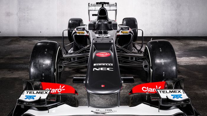 Η νέα Sauber C32. 