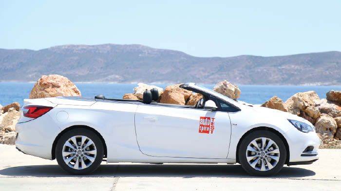 Ο συνολικός χρόνος ανοίγματος/κλεισίματος της οροφής είναι 17 δλ.