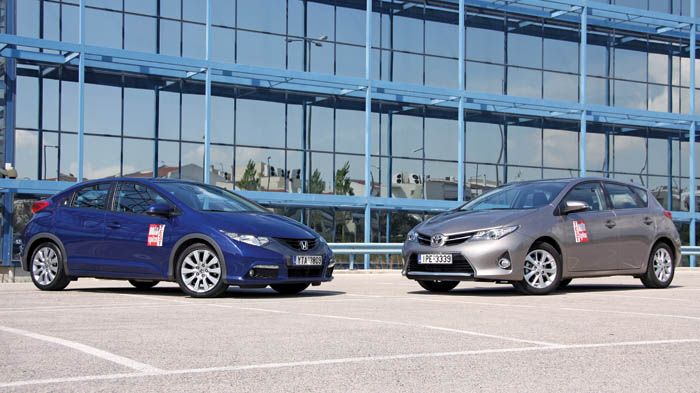Οι βασικές εκδόσεις των μικρομεσαίων Honda Civic και Toyota Auris προσφέρουν ένα ολοκληρωμένο πακέτο από κάθε άποψη!