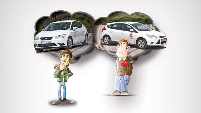 Τόσο το Focus 1,6 TDCi ECOnetic, όσο και το SEAT Leon 1,6 TDI, προσφέρουν μεγάλη οικονομία καυσίμου και δεν πληρώνουν τέλη.	