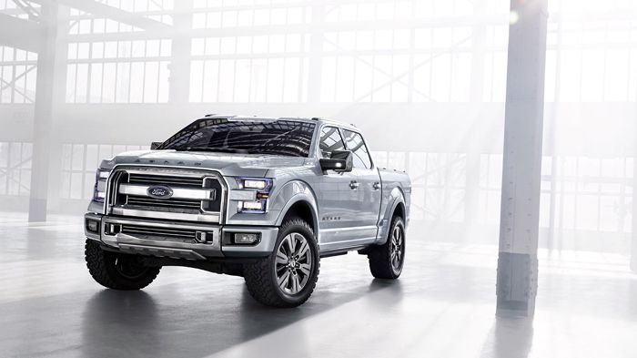 Το πρωτότυπο Pick-Up της Ford με την ονομασία «Atlas» παρουσιάστηκε στη Διεθνή Έκθεση Αυτοκινήτου του Ντιτρόιτ και αποτελεί τον προπομπό του νέου F-15