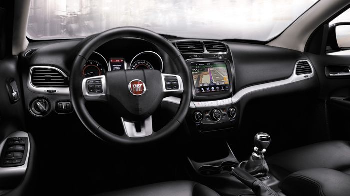 Το εσωτερικό του αυτοκινήτου είναι πλήρες, από άποψης εξοπλισμού.