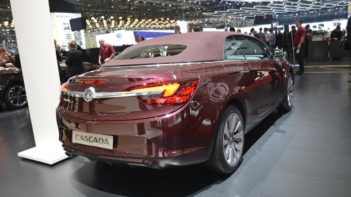 Πιστή στις εξαγγελίες της, η Opel παρουσίασε επίσημα στην Έκθεση της Γενεύης το νέο Cascada, ένα τετραθέσιο-πολυτελές μεσαίο cabrio μοντέλο