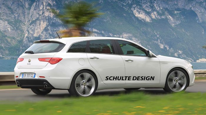 Η Giulia Wagon, όπως αποκαλύπτει και η αποκλειστική, κατασκοπευτική, ηλεκτρονικά επεξεργασμένη εικόνα, είναι σε τελικό στάδιο για να λανσαριστεί στην 