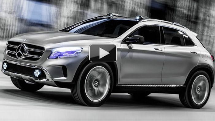 Η παραγωγή της νέας Mercedes GLA θα ξεκινήσει το 2014.
